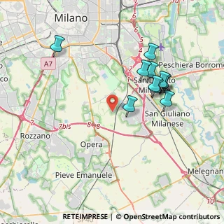 Mappa Via Enrico Berlinguer, 20097 San Donato Milanese MI, Italia (3.67273)