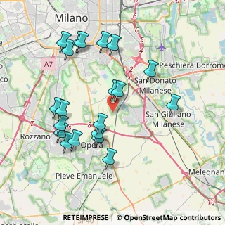 Mappa Via Enrico Berlinguer, 20097 San Donato Milanese MI, Italia (4.003)