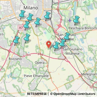 Mappa Via Enrico Berlinguer, 20097 San Donato Milanese MI, Italia (4.55636)