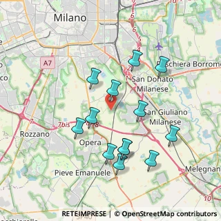 Mappa Via Enrico Berlinguer, 20097 San Donato Milanese MI, Italia (3.63231)