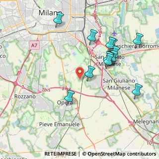 Mappa Via Enrico Berlinguer, 20097 San Donato Milanese MI, Italia (4.03462)