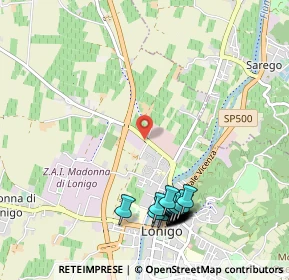 Mappa Via Rio Camparolo, 37045 Lonigo VI, Italia (1.183)