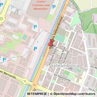 Mappa Via Valleambrosia, 67, 20089 Rozzano, Milano (Lombardia)