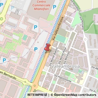 Mappa Via Valleambrosia, 68, 20089 Rozzano, Milano (Lombardia)