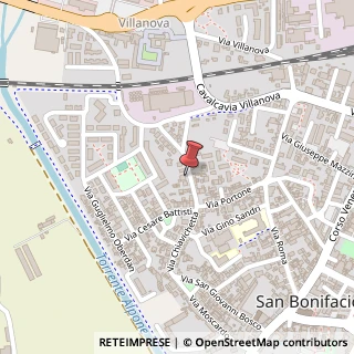 Mappa Via Chiavichetta, 26C, 37047 San Bonifacio, Verona (Veneto)