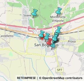 Mappa Via Chiavichetta, 37047 San Bonifacio VR, Italia (1.2025)