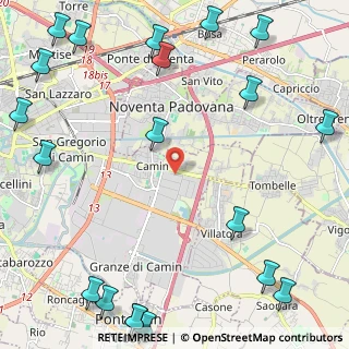 Mappa Via Grecia, 35127 Padova PD, Italia (3.4765)