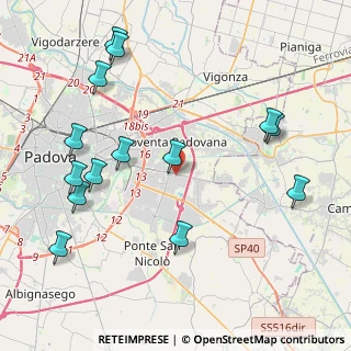 Mappa Via Grecia, 35127 Padova PD, Italia (4.87643)