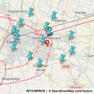 Mappa Via Grecia, 35127 Padova PD, Italia (4.32471)