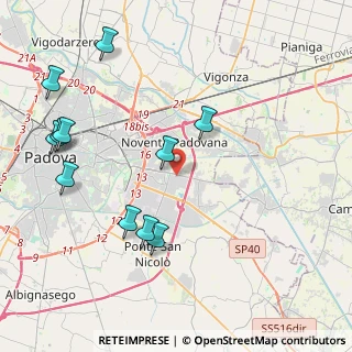 Mappa Via Grecia, 35127 Padova PD, Italia (4.78273)