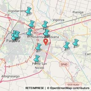 Mappa Via Grecia, 35127 Padova PD, Italia (4.255)
