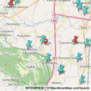 Mappa 10010 Perosa Canavese TO, Italia (3.43286)