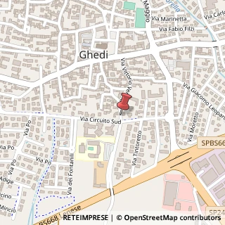 Mappa Via Giuseppe Verdi, 101, 25016 Ghedi BS, Italia, 25018 Montichiari, Brescia (Lombardia)