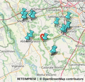 Mappa SP30, 20080 Vermezzo MI, Italia (7.82222)