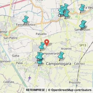 Mappa Via Ponte Alto, 30030 Fossò VE, Italia (2.67462)