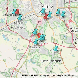 Mappa Via Brenta, 20089 Rozzano MI, Italia (4.39231)