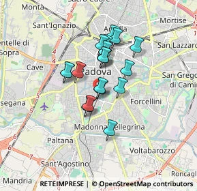Mappa Prato della Valle, 35100 Padova PD, Italia (1.23579)
