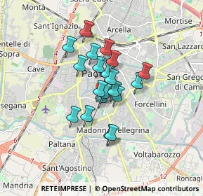 Mappa Via 105 Prato della Valle, 35123 Padova PD, Italia (1.12)