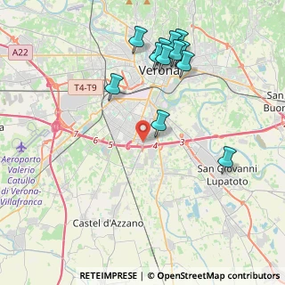 Mappa Via dell'Esperanto, 37135 Verona VR, Italia (4.39)