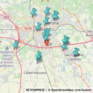 Mappa Via dell'Esperanto, 37135 Verona VR, Italia (3.89)