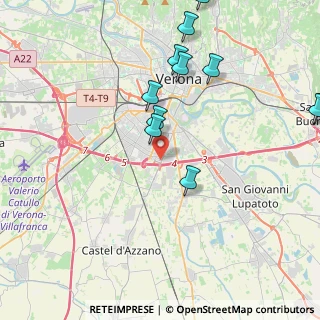 Mappa Via dell'Esperanto, 37135 Verona VR, Italia (4.75)