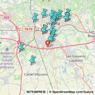 Mappa Via dell'Esperanto, 37135 Verona VR, Italia (4.05667)