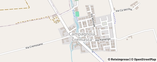 Mappa Campagnola Cremasca