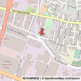 Mappa Via San Salvatore, 27, 35127 Padova, Padova (Veneto)