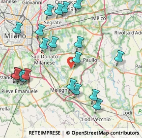 Mappa Via Fratelli di Dio, 20100 Milano MI, Italia (9.5325)