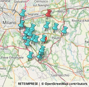 Mappa Via Fratelli di Dio, 20100 Milano MI, Italia (6.4295)