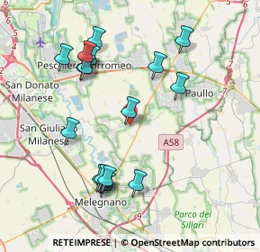 Mappa Via Fratelli di Dio, 20100 Milano MI, Italia (4.06389)