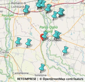 Mappa Via Padre Mario Zanardi, 26029 Soncino CR, Italia (9.455)