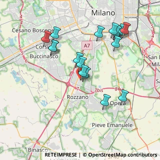 Mappa Via Claudio Varalli, 20089 Rozzano MI, Italia (4.02294)