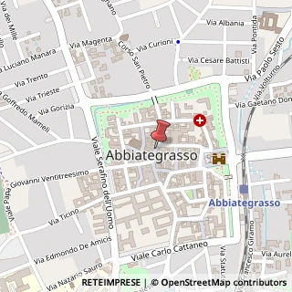 Mappa Piazza Guglielmo Marconi, 70, 20081 Abbiategrasso, Milano (Lombardia)