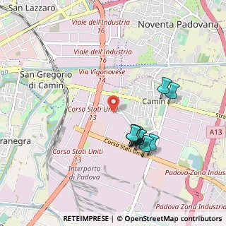 Mappa Via M. Bellisario, 35127 Padova PD, Italia (0.85091)