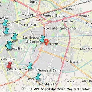 Mappa Via M. Bellisario, 35127 Padova PD, Italia (3.32727)