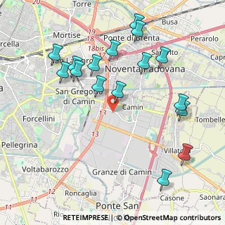 Mappa Via M. Bellisario, 35127 Padova PD, Italia (2.235)