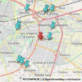 Mappa Via M. Bellisario, 35127 Padova PD, Italia (2.55)