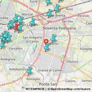 Mappa Via M. Bellisario, 35127 Padova PD, Italia (3.215)