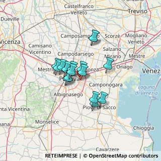 Mappa Via M. Bellisario, 35127 Padova PD, Italia (9.13875)