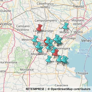 Mappa Via M. Bellisario, 35127 Padova PD, Italia (10.29882)