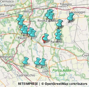 Mappa Via Grecia, 26016 Spino d'Adda CR, Italia (7.65737)