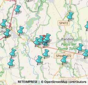 Mappa Via Grecia, 26016 Spino d'Adda CR, Italia (4.948)