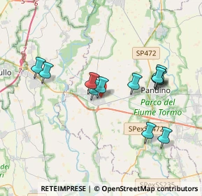 Mappa Via Grecia, 26016 Spino d'Adda CR, Italia (3.51667)