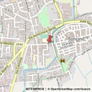 Mappa Via Borgo Sera, 15, 26029 Soncino, Cremona (Lombardia)