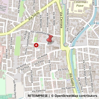 Mappa Via Cremona, 7, 35142 Padova, Padova (Veneto)