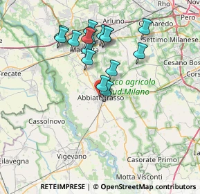 Mappa Via Giovanni Battista Piatti, 20081 Abbiategrasso MI, Italia (6.76438)