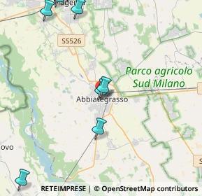 Mappa Via Giovanni Battista Piatti, 20081 Abbiategrasso MI, Italia (6.36083)