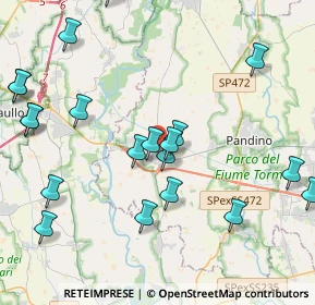 Mappa Via Martiri della Liberazione, 26016 Spino d'Adda CR, Italia (4.877)