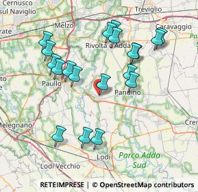 Mappa Via Martiri della Liberazione, 26016 Spino d'Adda CR, Italia (7.63368)
